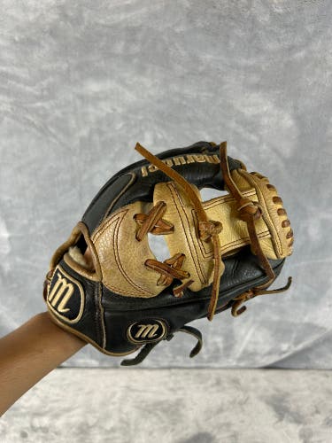 Black Marucci RH Infield Baseball Glove 11" (Used)