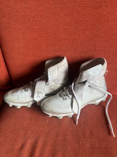 Men's Size M 10.0 (W 11.0) Under Armour Highlight High Top Molded Cleats (Used)