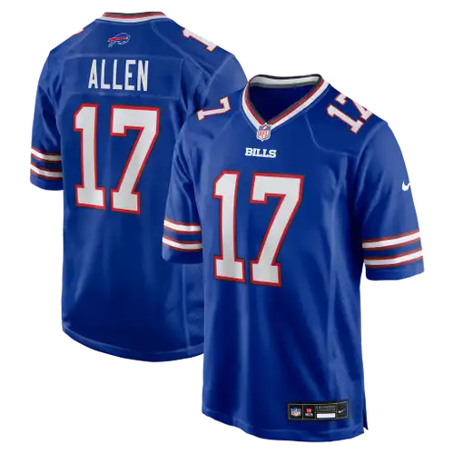 NEW Josh Allen Buffalo Bills Nike Team Game Player Jersey - Royal