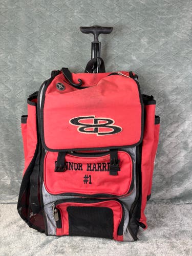 Red Boombah Bags & Batpacks Player (Used) 20.5L 10W 24H