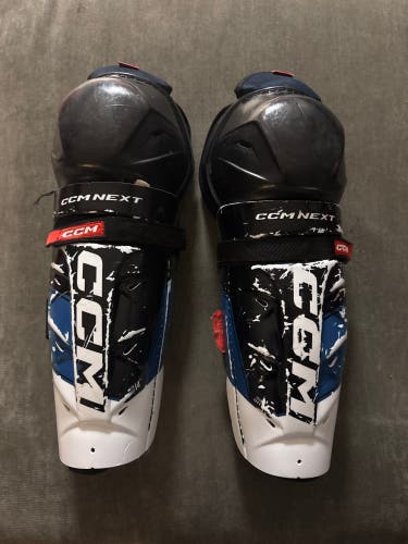 Senior CCM Next 14" Shin Pads (Used)