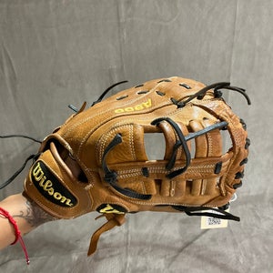 Brown Wilson A900 RH First Base Baseball Glove 12" (Used)