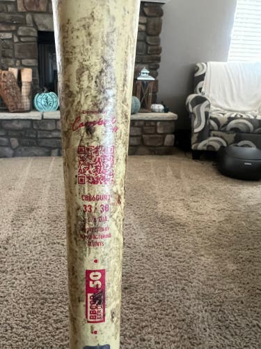 2026 Combat MFG Spec A1 Alloy BBCOR Certified Bat (-3) 30 oz 33" (Used)