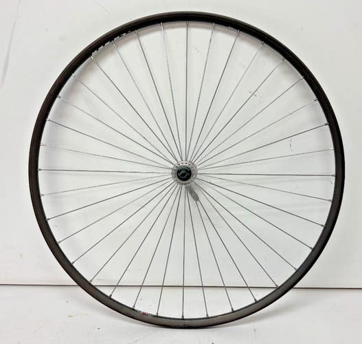 Vintage Nisi Laser 36-Radial Spoke Tubular 650C QR Front Wheel Shimano 105 Hub