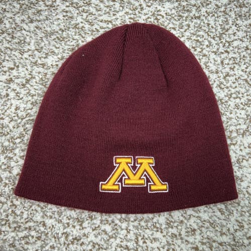 Minnesota Golden Gophers Hat Beanie Men Maroon NCAA Football Knit Winter College