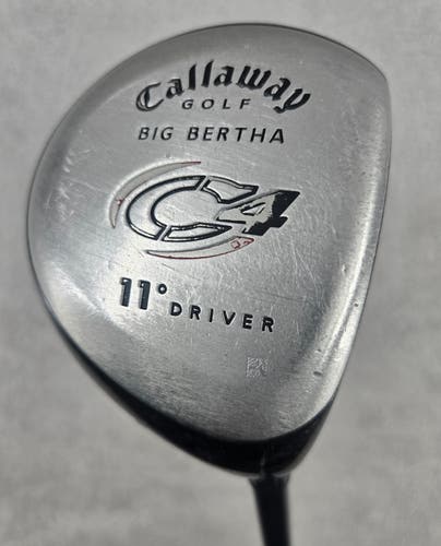Men's Callaway C4 Right Handed Driver Regular Flex 11 Loft Graphite Shaft 45.5" (Used)