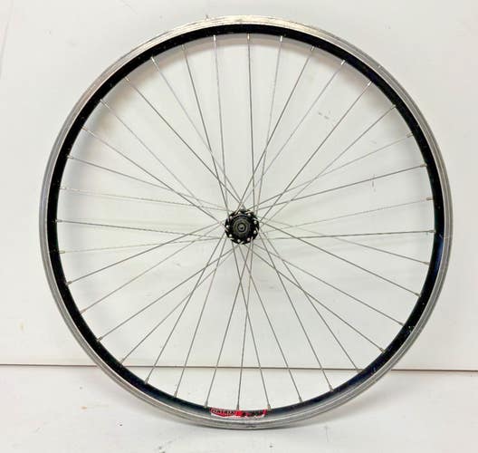 Trek Matrix 750 36-Spoke Black Aluminum 26" QR Mountain Bike Front Wheel GREAT