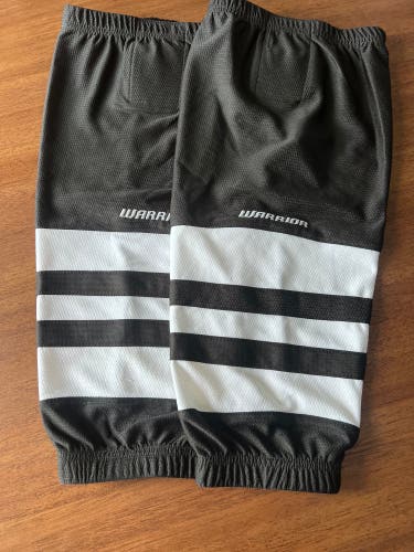 Black Youth Small Warrior Socks (Used)
