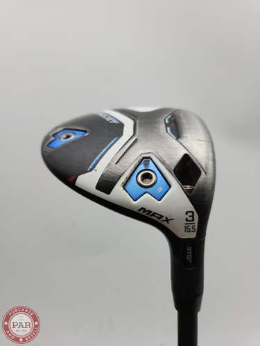 2023 COBRA AEROJET MAX 3 WOOD 15.5* XSTIFF GRAPH DESIGN TOUR AD IZ-7 X GOOD