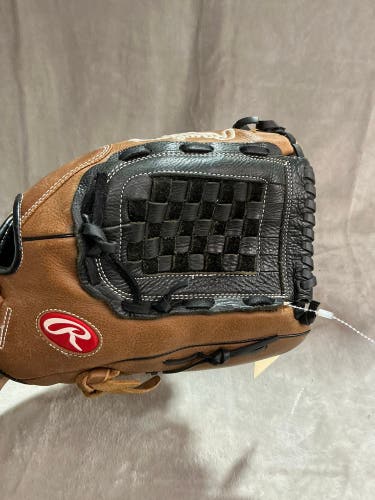 Brown Adult Rawlings Premium Series RH Pitcher's Baseball Glove 14" (Used)