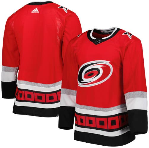 Carolina Hurricanes Adidas Primegreen 25th Anniversary NHL Hockey Jersey - 54