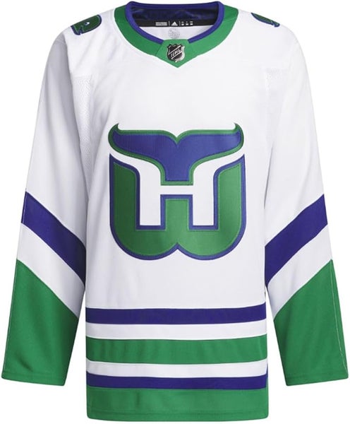 Carolina Hurricanes adidas White Whalers Primegreen Authentic Jersey Size 54 NWT