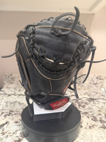 Rawlings Heart of the Hide RH Catcher's Baseball Glove 12.25" (Used)