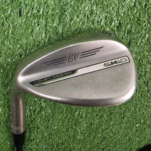 Titleist Vokey SM10 Nickel M Grind Wedge 58 8 Bounce KBS Tour Stiff Left 35.5"