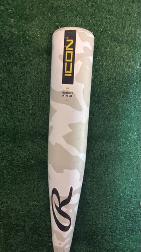 2025 Rawlings Icon Composite USSSA Certified Bat (-10) 19 oz 29" (Used)