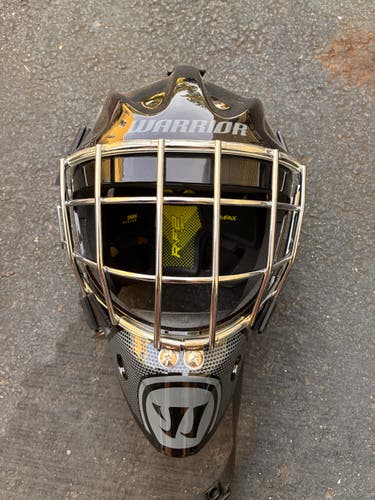 Youth Small 2025 Warrior RF 2 Goalie Mask (Used)
