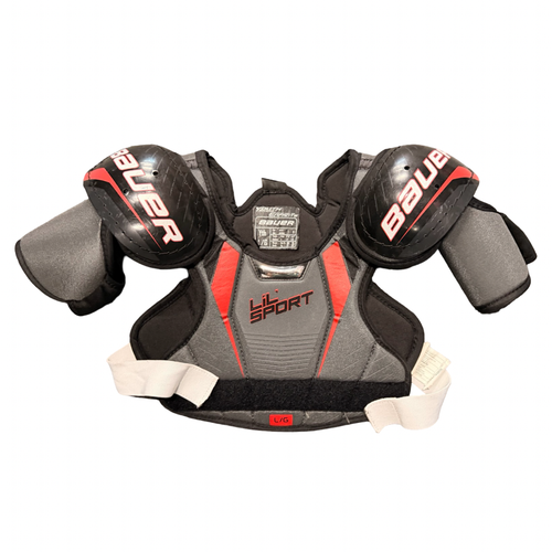 Used Bauer LIL SPORT Youth Shoulder Pads LG 10299-S000306479