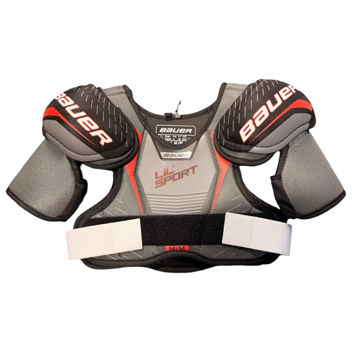 Used Bauer LIL SPORT Junior Shoulder Pads MD 10299-C000310853
