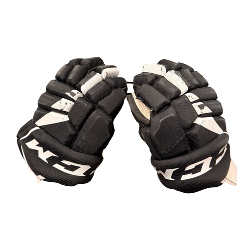 Used CCM FT475 Junior Gloves Black 10" 10299-S000311681