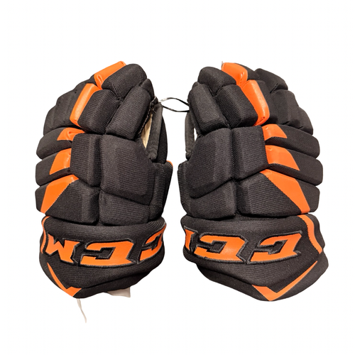 Used CCM JETSPEED FT485 Junior Gloves Black 11" 10299-S000312571