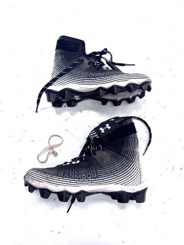 Used Under Armour Jr FB Cleats Black Junior 01.5 11860-S000315259