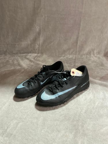 Black Unisex 6Y (Big Kids / Youth) Nike Mercurial Vapor Cleats Turf Cleats (Used)