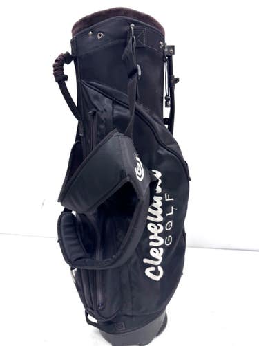 Used Cleveland BLACK Mens Stand Bag Black 11860-S000315588