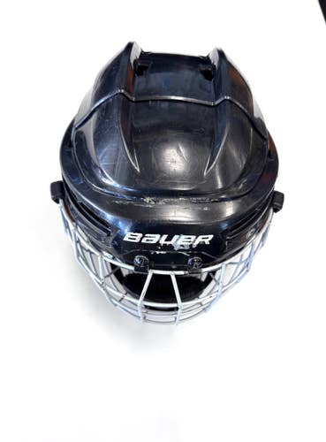 Used Bauer IM5 5.0 Helmet Cage Combo Black SM 11860-S000315685