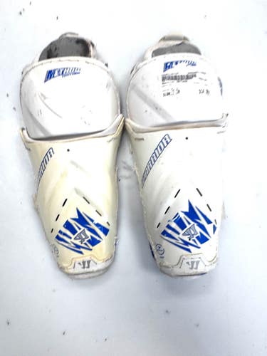 Used Warrior METHOD Youth Shin Guards White 7" 11860-S000315734