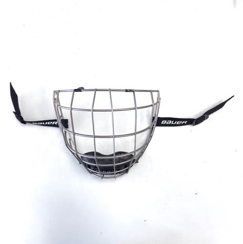 Used Bauer Hockey Wire Mask Grey SM 11860-S000315805