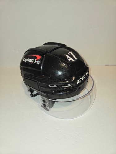 Washington Capitals Reverse Retro Tacks 910 Helmet Pro Stock (Used)