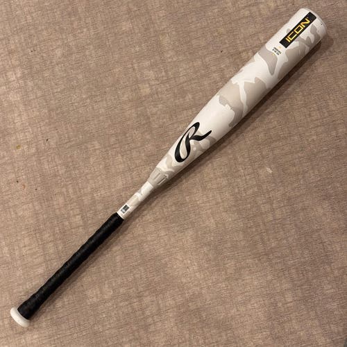 2025 Rawlings Icon Composite USSSA Certified Bat (-8) 23 oz 31" (Used)