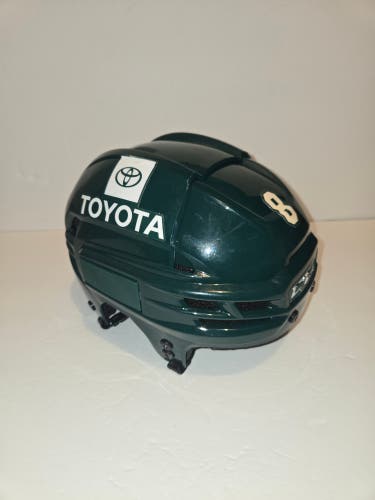 Minnesota Wild Medium CCM Super Tacks X Helmet Pro Stock (Used)