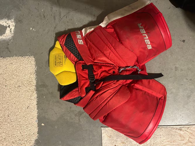 Senior Small Bauer TotalOne NXG 1 Hockey Goalie Pants (Used)