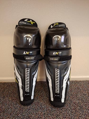 Senior Warrior Alpha LX 20 15" Shin Pads (Used)