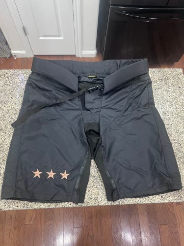 RARE Pro Stock Washington Capitals Reverse Retro CCM PPPTKC Girdle/Pant Shell XL Black