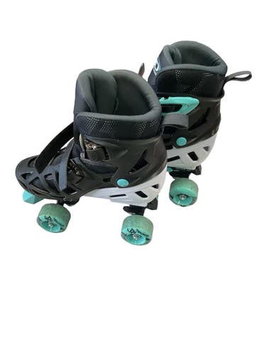 RollerDerby QUICK FIT Child Roller Quad Skates Black Youth 06.0 11859-S000033695