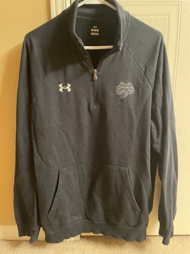 Black Men's Medium Under Armour Guelph Storm (OHL) Sweatshirt