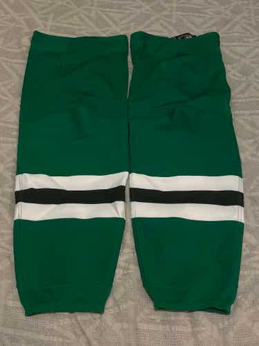 Adidas Dallas Stars NHL Pro Stock Ice Hockey Socks, Size XL+