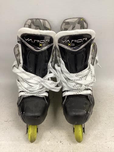 Used Bauer BAUER X3 Roller Hockey Skates Black Junior 04.5 11851-S000052419