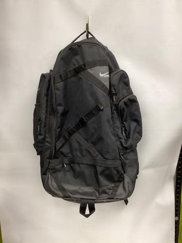 Used Nike LACROSSE BACKPACK Player Backpack Black 11851-S000052406
