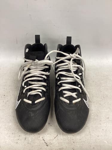 Used Nike LACROSSE LAX Cleats Mens Black Senior 7 11851-S000052407