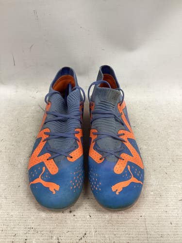 Used Puma Soccer Cleats Royal Blue Junior 03.5 11851-S000052386