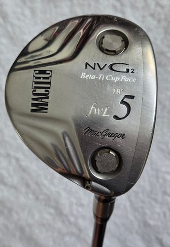 Women's Macgregor Mactec Nvg2 5 Fairway Wood RH; Graphite Shaft