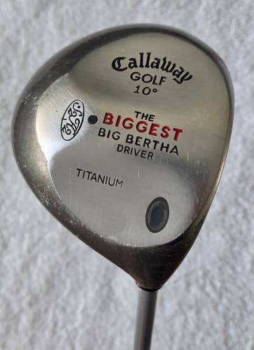 Callaway Biggest Big Bertha 10° Driver RH; Graphite Shaft