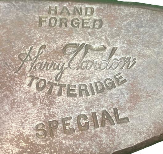 Harry Vardon Totteridge Special Hand Forged Niblick A 8 Diamond RH Hickory Shaft