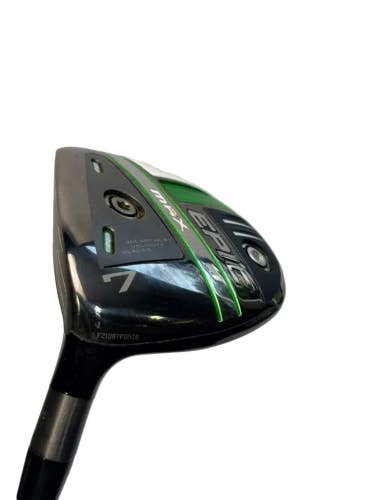 Callaway Epic Max Left Handed 7 Wood 21 Cypher Fifty 5.0 Senior Flex (Used)