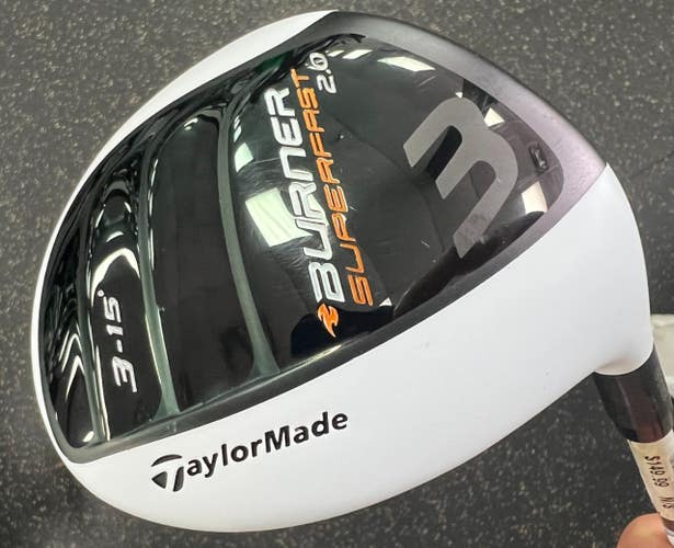 Used Taylormade BURNER SUPERFAST 2.0 Mens Fairway Wood RH 3 Wood 11497-S000161603