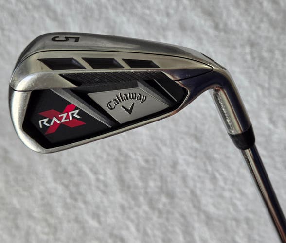 Callaway Razr X Single 5 Iron RH; Steel Shaft