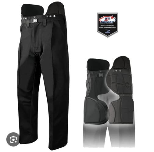 Force PTX-G2 Padded Hockey Referee Pants - Senior Medium